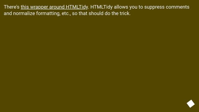 How do I check if two html-strings are equivalent with python? смотреть онлайн