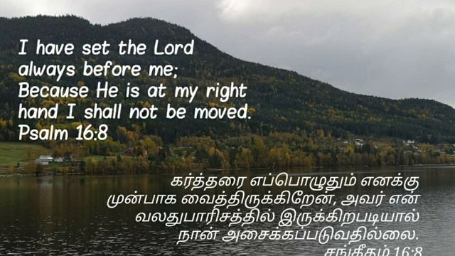 Word of God - By Bro AC. Raja. [Psalm 16:8] смотреть онлайн