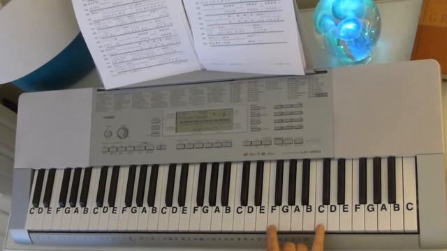 How To Play ~ Great Balls Of Fire ~ Jerry Lee Lewis ~ LetterNotePlayer © смотреть онлайн