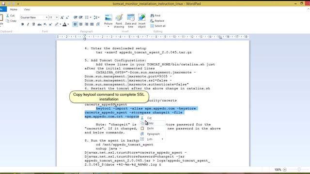 Monitor Tomcat Server On Linux