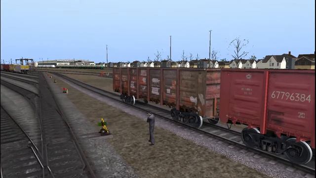 Train Simulator Маневровые тепловоз ТЭМ2 смотреть онлайн