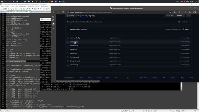 Установка Nagios Core 4.4.6 | Git | GitHub в Rocky Linux 8.4 смотреть онлайн