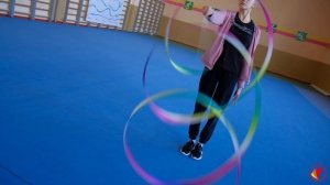 БАЗОВАЯ ПРЕДМЕТНАЯ ПОДГОТОВКА С ЛЕНТОЙ. ЧАСТЬ 3 | ХУДОЖЕСТВЕННАЯ ГИМНАСТИКА, тренер Бездорожная А.С.