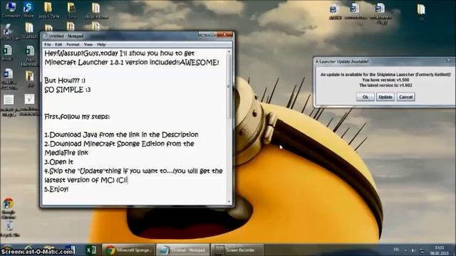 Minecraft 1.8 Cracked Launcher 2015 [Free Download] [No Survey] смотреть онлайн
