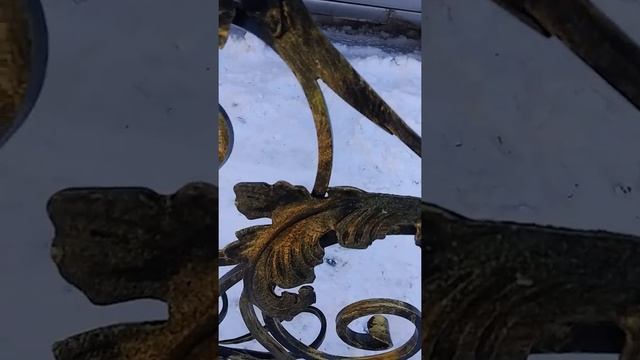 Кованые перила на лестницу. смотреть онлайн