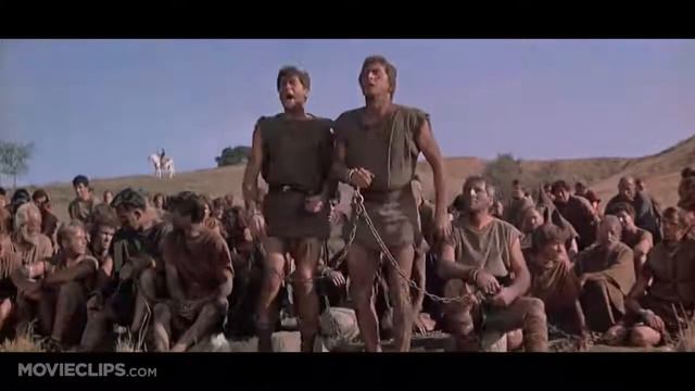 I'm Spartacus Spartacus 8 10 Movie CLIP 1960 HD смотреть онлайн