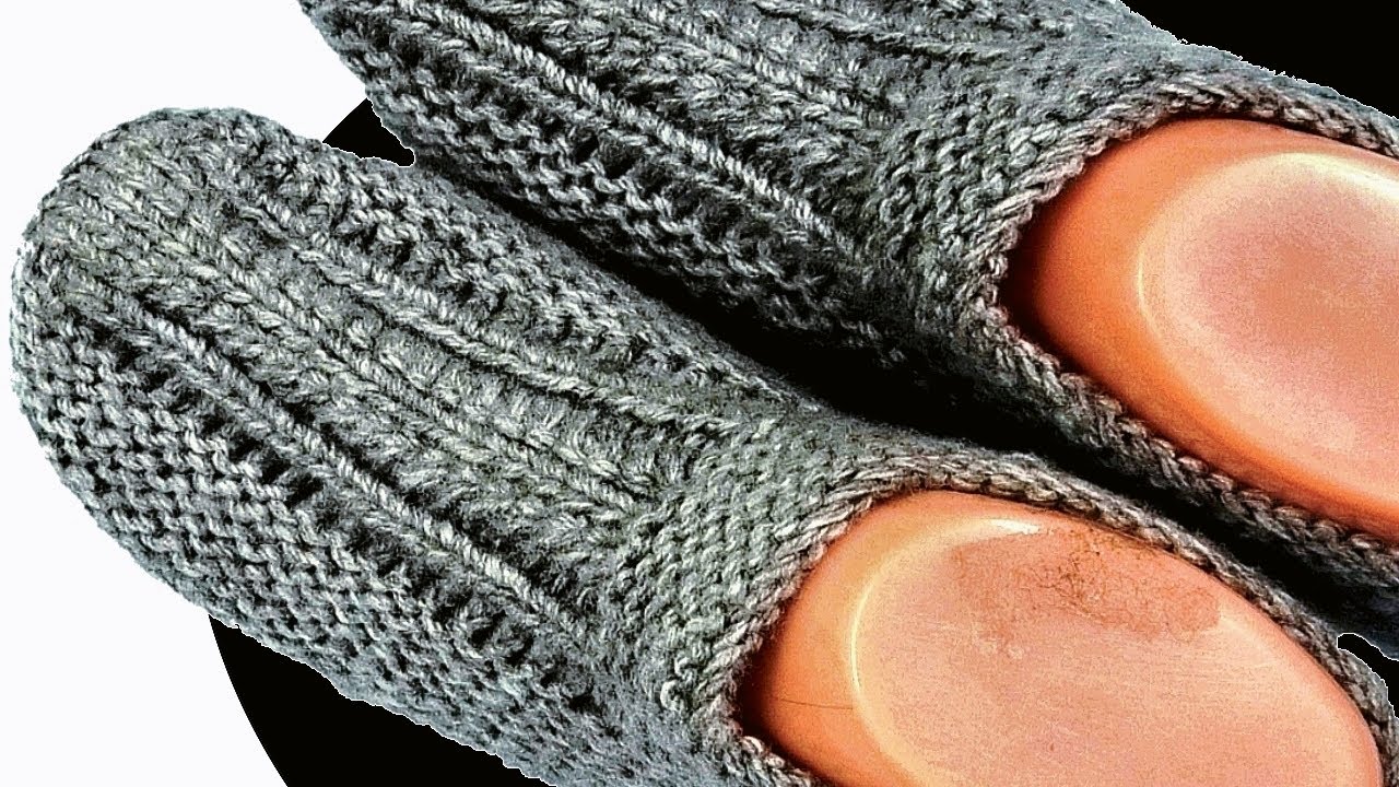 Дачные следки без единого шва на двух спицах. Связать носки без шва смотреть онлайн