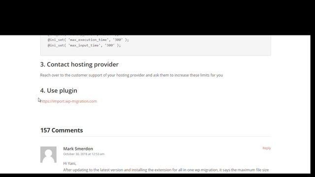 All in one Wp migration import plugin stuck problem: Solved смотреть онлайн