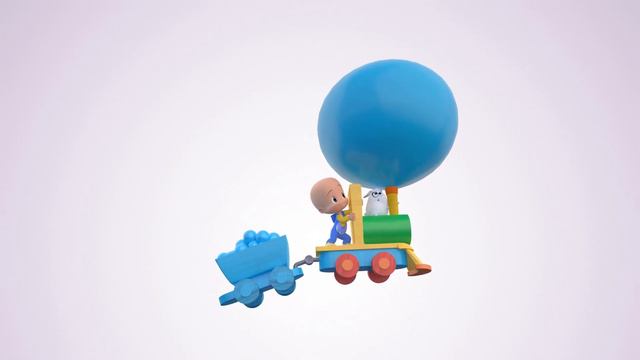 Learn with Cuquin and the colorful train | Educational videos смотреть онлайн