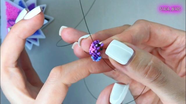 Бабочка из бисера крестиком ??? Beaded Butterfly diy tutorial смотреть онлайн