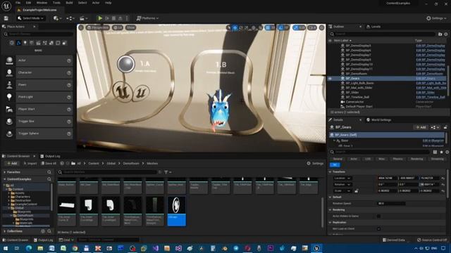 Основы блюпринтов в Unreal Engine 5, часть #02. Сборник проектов ContentExamples смотреть онлайн