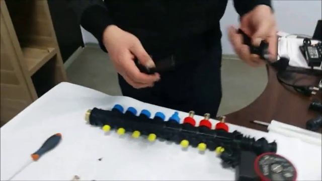 Последовательность сборки модульного коллектора "Federica Bugatti" смотреть онлайн