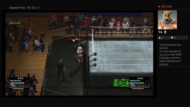 BCW LIVE OLIVA BLACKWELL VS AMBER HARRIS смотреть онлайн