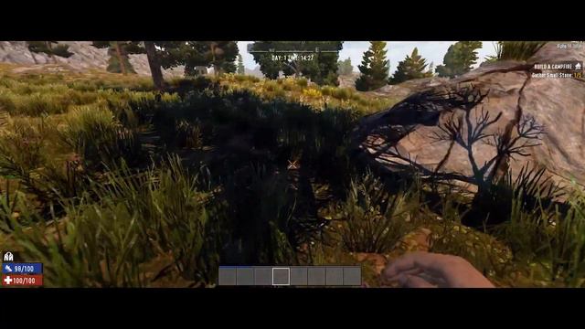 ПЕРВАЯ КРОВЬ! 7 days to die, День первый. s01 ep01 смотреть онлайн