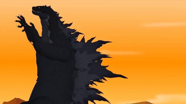 EVOLUTION of GODZILLA EARTH ATOMIC BREATH: Size Comparison смотреть онлайн