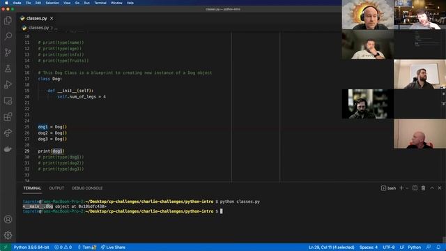 W2D1: Intro to Python Classes (3 of 3) смотреть онлайн