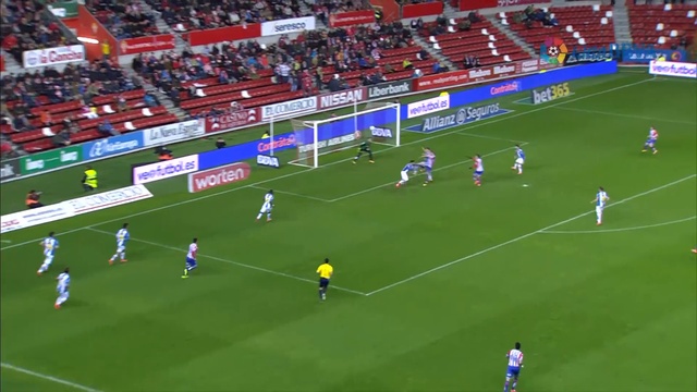 Sporting de Gijón 2-4 RCD Espanyol (Liga BBVA 2015/2016) смотреть онлайн