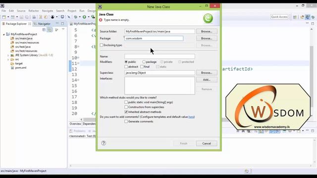 How To Create a Maven Project using Eclipse IDE - Maven Tutorial смотреть онлайн
