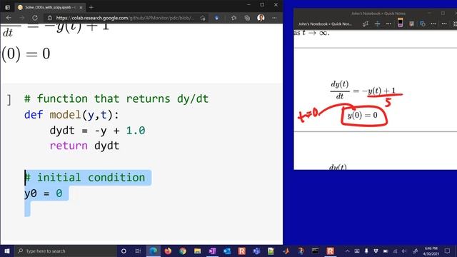 Solve ODEs with Python смотреть онлайн