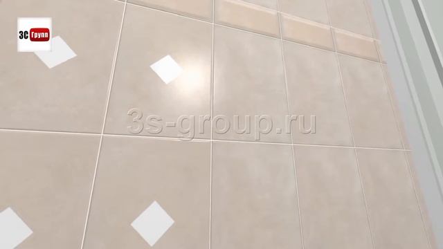 Плитка "Александрия" в интерьере | Керама Марацци - 2017 | 3D-раскладка смотреть онлайн