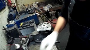 Ремонт генератора с водяным охлаждением от Туарег.