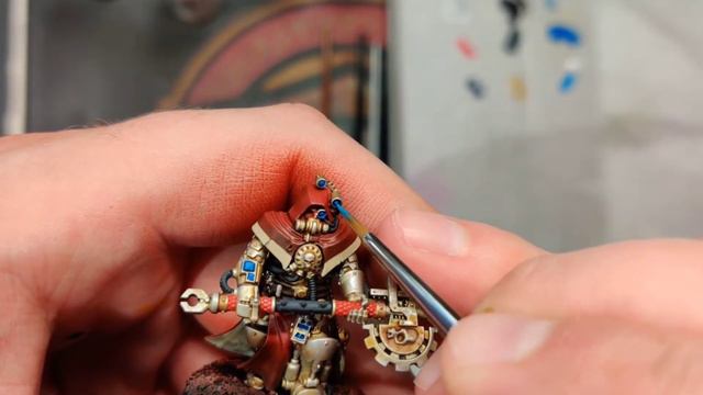 Adeptus Mechanicus Tech Priest Enginseer Table Top Mid Level Paint Tutorial смотреть онлайн