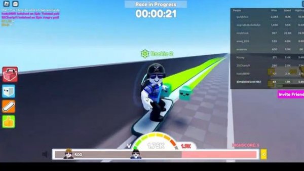 ПРОВЕРЯЮ СЕКРЕТНЫЙ КОД В ULTIMATE RACE CLICKER ROBLOX SECRET CODE ULTIMATE RACE CLICKER