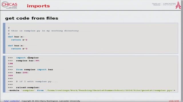 GEOSTAT 2014 Bergen Day 1: Geospatial Python (screen 3) смотреть онлайн