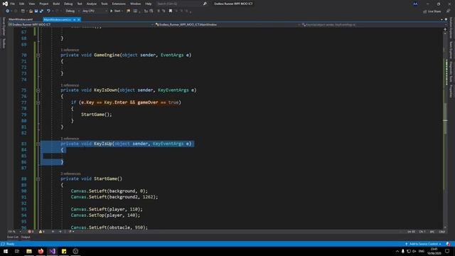 Endless Runner Game Programming Tutorial with C# and WPF in Visual Studio смотреть онлайн