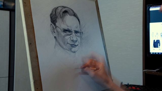 ART SOL. Портрет по фото простым карандашом смотреть онлайн