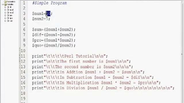 Perl Tutorial смотреть онлайн