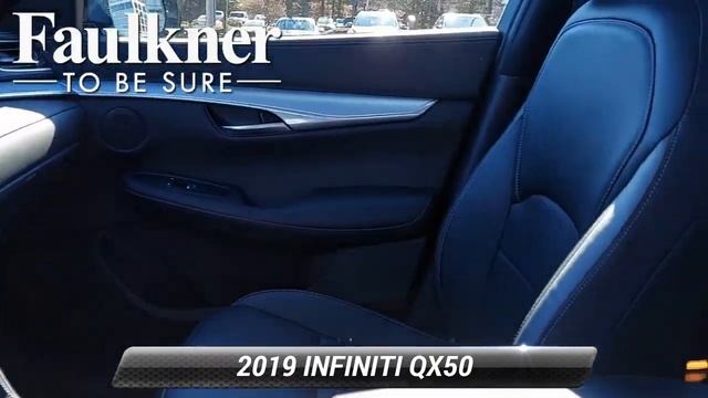 Certified 2019 INFINITI QX50 ESSENTIAL, Willow Grove, PA KF127183 смотреть онлайн
