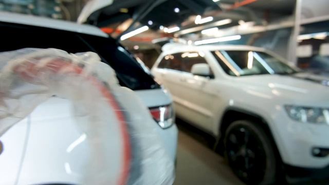 Установка монитора на подголовник #Parafar #Tech13N на Range Rover Sport смотреть онлайн