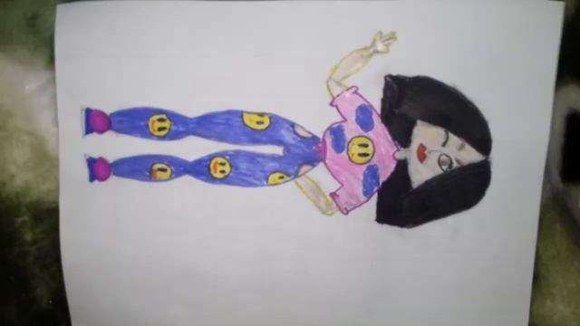 Как нарисовать красивую девочку . Очень легко. Выставлю на 30 лайков. смотреть онлайн