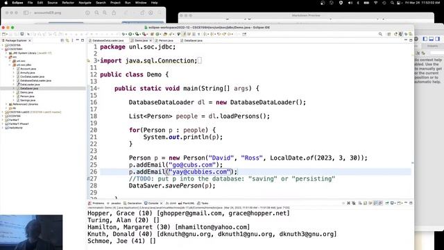 3.8 - JDBC (2023-03-24) смотреть онлайн