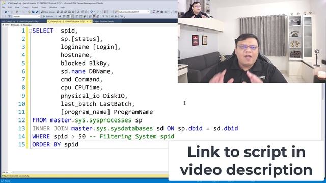 List All Sessions - SQL in Sixty Seconds 148 смотреть онлайн