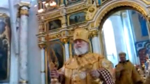 12.07.2016 - Благословение митрополита Павла в день Первоверховных апостолов Петра и Павла.2 смотреть онлайн