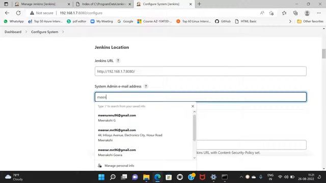 jenkins basic configurations తెలుగులో / how to change default paths#jenkins #devops #aws смотреть онлайн