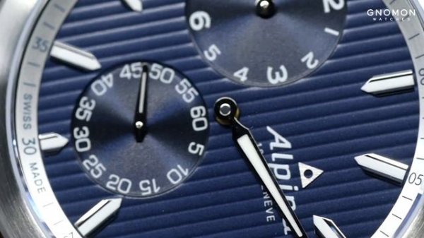 Alpina Alpiner Regulator Automatic Blue - Leather Ref. AL-650NNS5E6