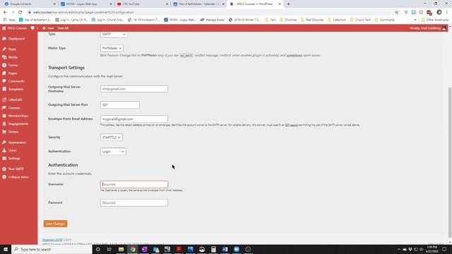 Word Press Post SMTP Simple смотреть онлайн