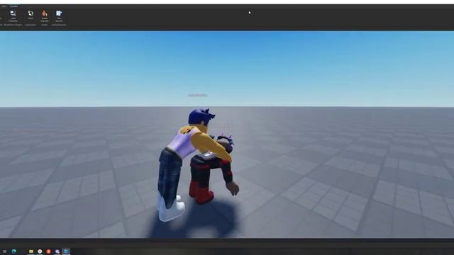 spider man + big man | animation in roblox studio with moon animator смотреть онлайн