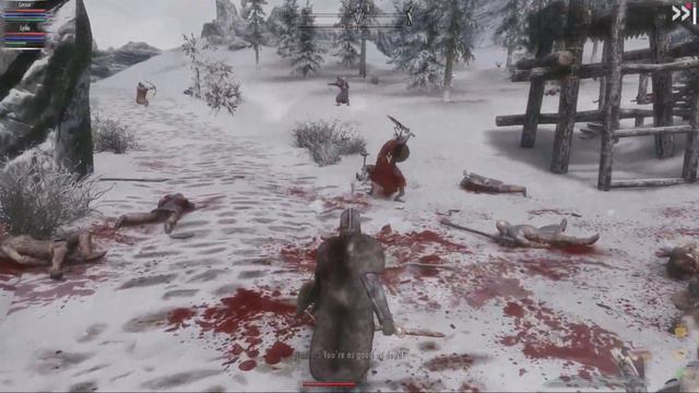 SKYRIM CIVIL WAR - BATTLE FOR FORT KASTAV смотреть онлайн