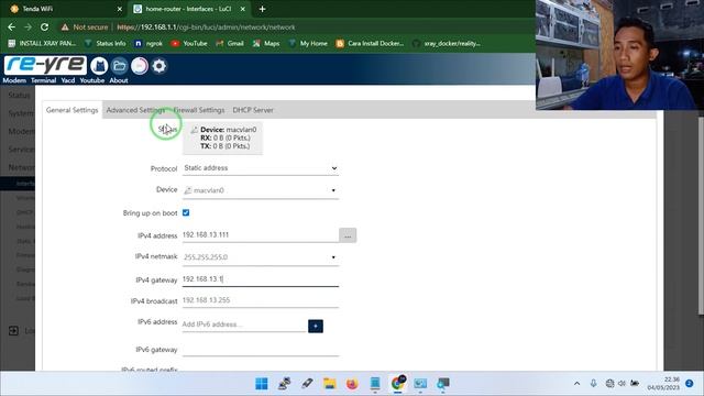 SETTING MODEM SEKALIGUS JADI PENYEBAR WIFI INJECT смотреть онлайн
