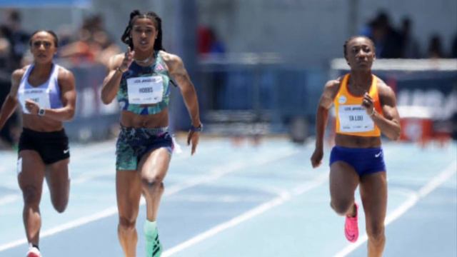 Great BATTLE with Dina Asher-Smith, Marie Josee Ta Lou and Abby Steiner | Florence Diamond League смотреть онлайн