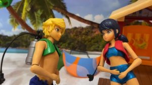 Маринетт и Адриан Свидание под водой/ Леди Баг и Супер-Кот