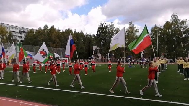 Открытие спортивной площадки смотреть онлайн