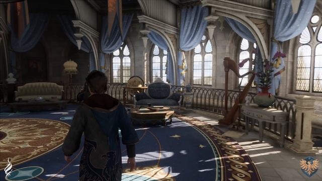 Hogwarts Legacy - Tour The Ravenclaw Common Room [4K]