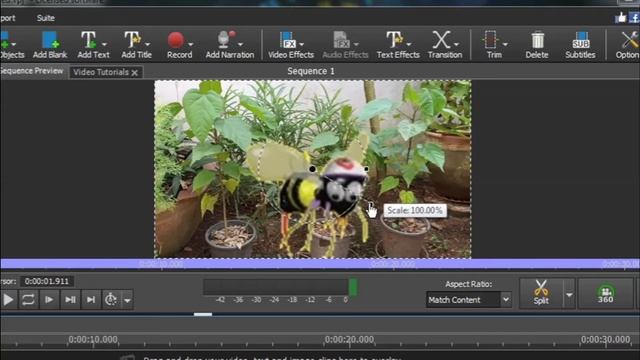 How to Add Animated Gifs: VideoPad Video Editor Tutorial смотреть онлайн