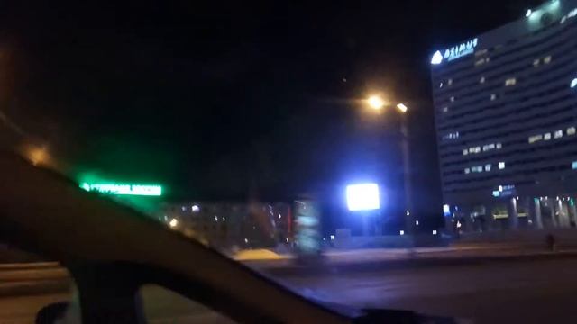 Проспект Ленина. Мурманск ночью смотреть онлайн