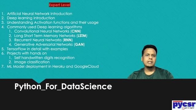 Python for Data Science Tutorial Introduction | PyCSR | Learn Python Online with Pankaj Soni смотреть онлайн